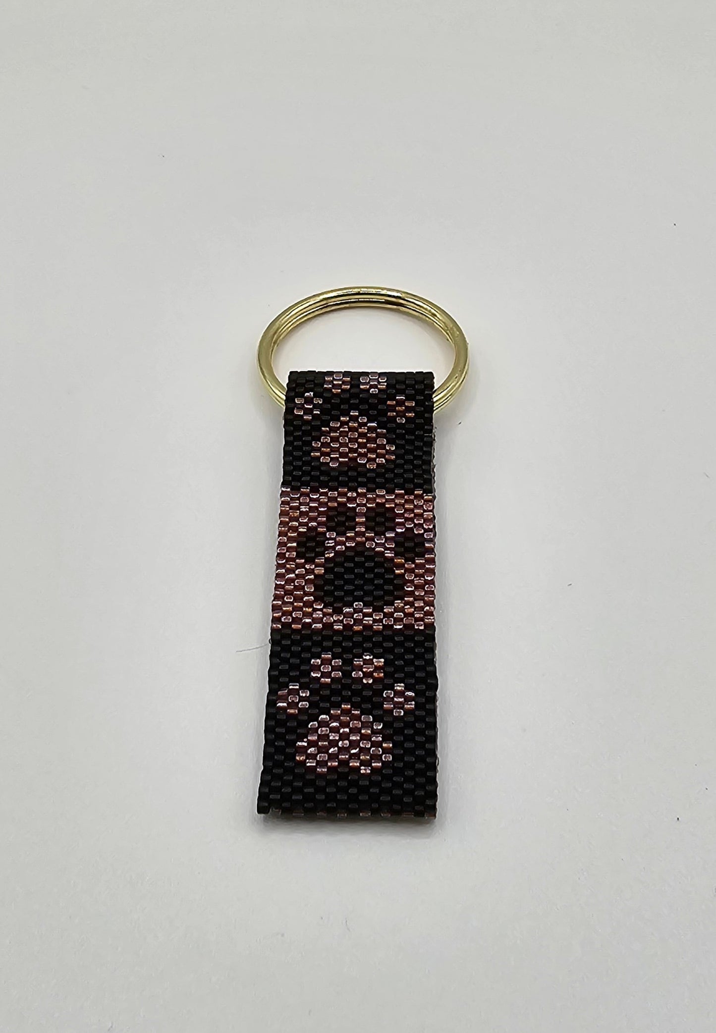 Beaded Keychain - Paw Print